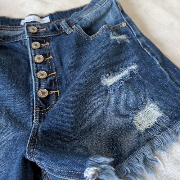 3/$30 KanCan by Maurices denim shorts - Picture 2 of 7